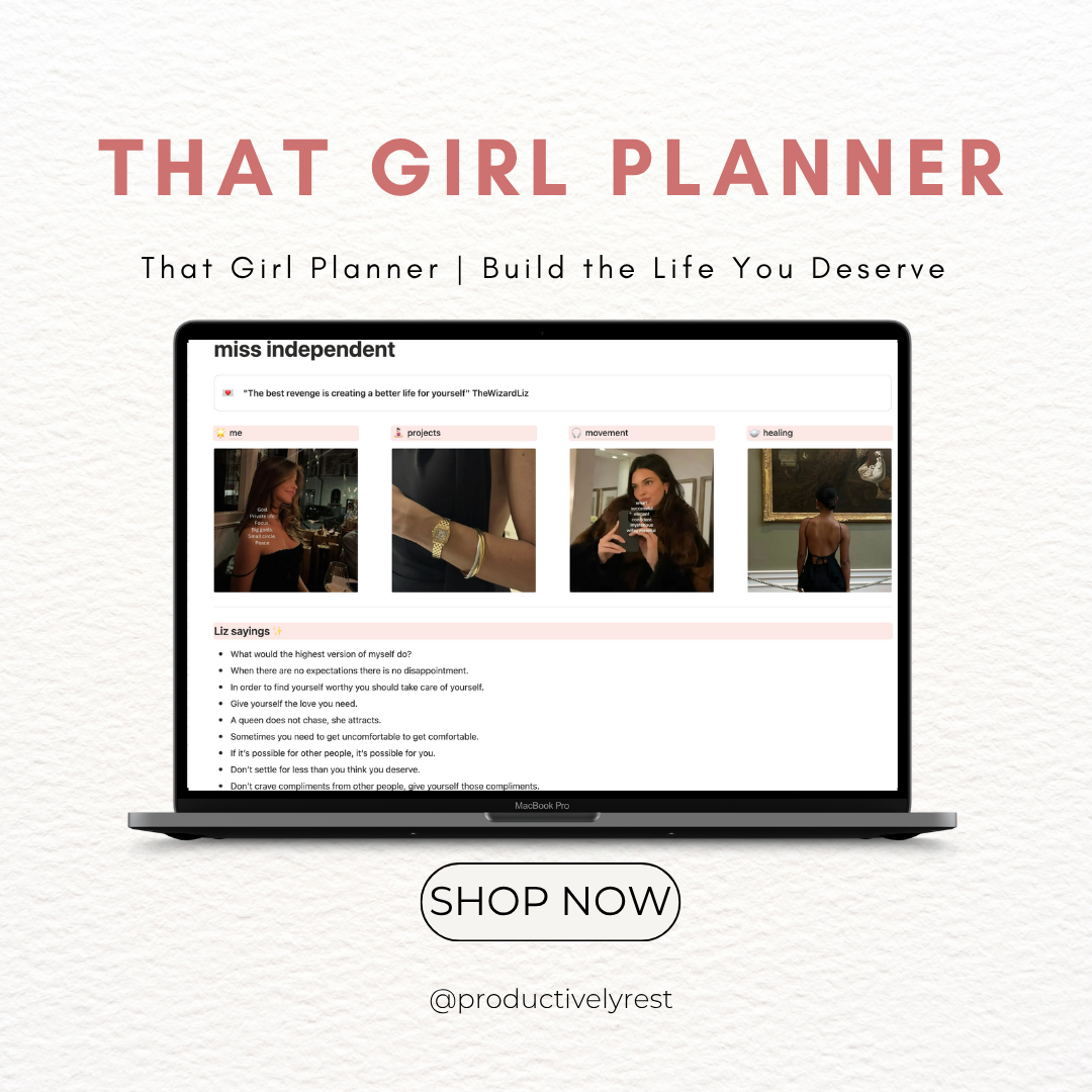 That Girl Planner